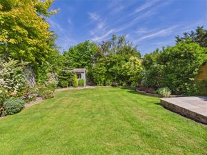 Rear garden alternative view- click for photo gallery